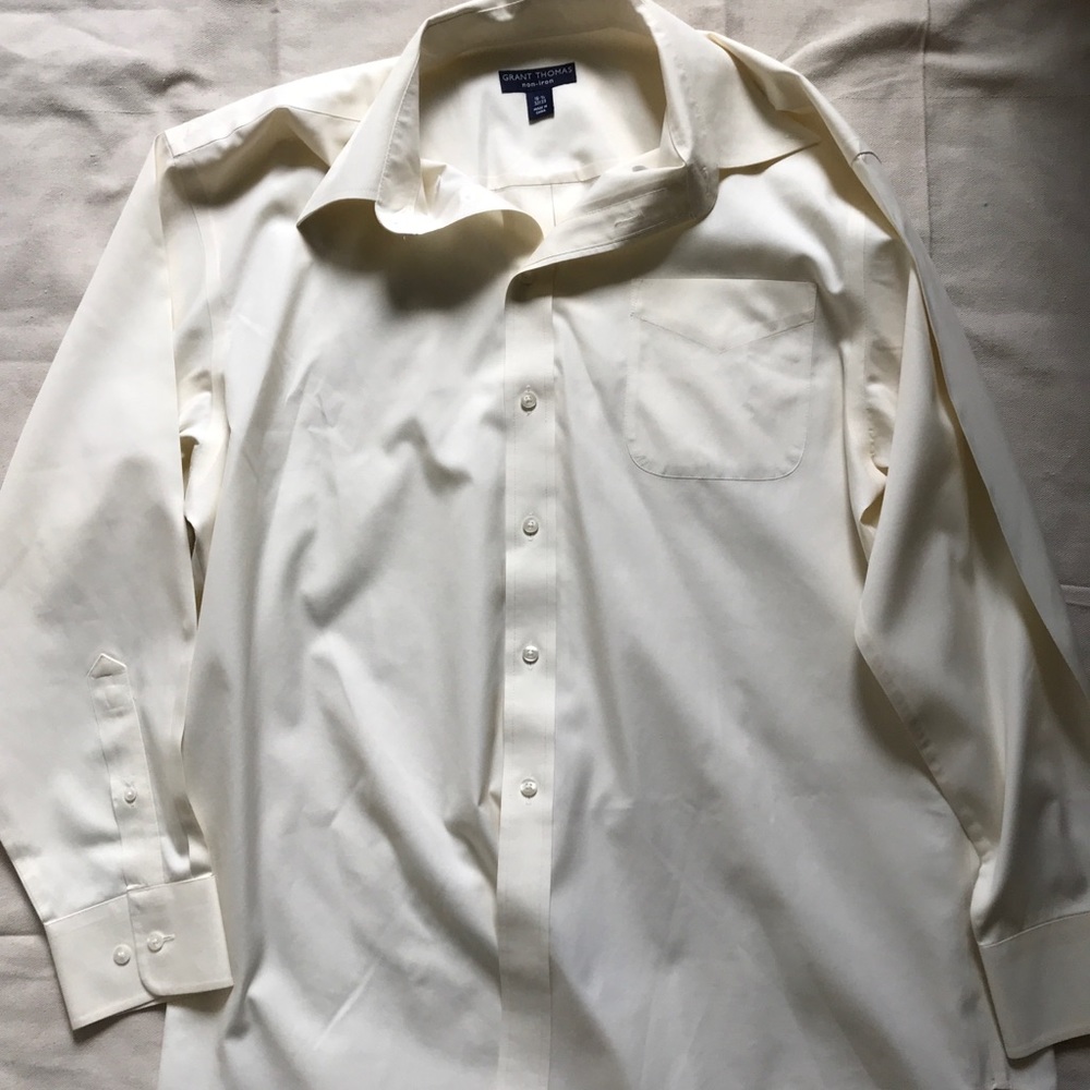 Men's Off-white Dress Shirt
